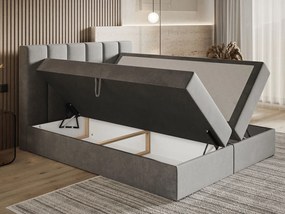 PROXIMA.store - Kontinentálna boxspring posteľ FLORA ROZMER: 140 x 200 cm, TYP MATRACA: BONELLOVÉ PRUŽINY, VRCHNÝ MATRAC (TOPPER): BEZ TOPPERU