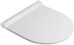 GSI GSI, KUBE X, NORM WC sedátko Soft Close SLIM, duroplast, biela, MS76SN11