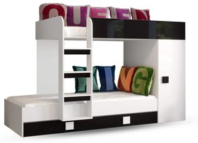 SB Multifunkčná posteľ Toledo 2 Farba: Čierna