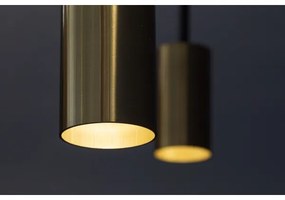 Klausen 111039 - Luster na lanku ARCADE 1xGU10/5W/230V čierna/zlatá