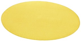 Žltý okrúhly koberec ø 133 cm Fancy – Hanse Home
