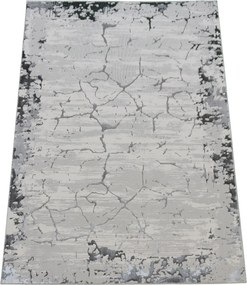 Koberec Allianz 6308 GREY – sivý obdĺžnikový s vzorom Rozmer: 280x370 cm