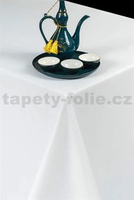 Obrus PVC 7752601, návin 20 m x 140 cm, biely, IMPOL TRADE