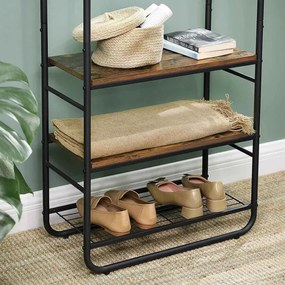 Vešiakový stojan s botníkom HSR81BX