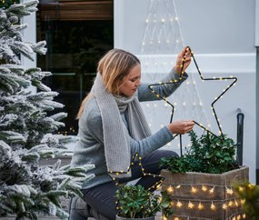 Vonkajšia svetelná reťaz s LED, 280 LED