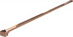 Mexen podpera na sprchovú stenu, ružové zlato - 800-01-60