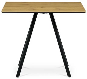 Autronic BONTEC Jedálenský stôl 90x90cm, lamino, sivý dub, HT-R5190 GREY Farba: Šedá