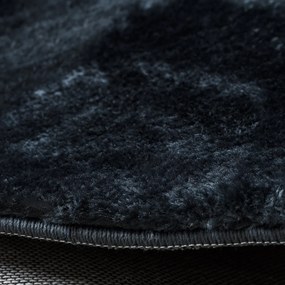 Dywany Łuszczów, Kusový koberec Visco Rabbit Dark grey 5 kruh, 200x200 (priemer) kruh, šedá, detská izba