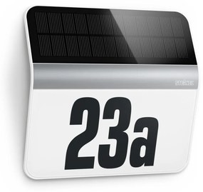 STEINEL 007140 - LED solárne domové číslo XSolar LH-N LED/0,03W nerez IP44