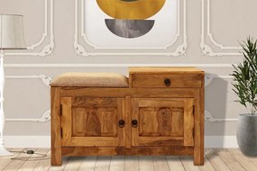 furniture-nabytek.cz - Drevený botník 90x60x40 z masívu palisander