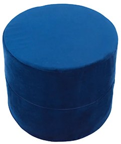 Misioo Puf na sedenie okrúhly – modrá