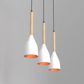 Luster na lanku MUZA 3xE27/60W/230V