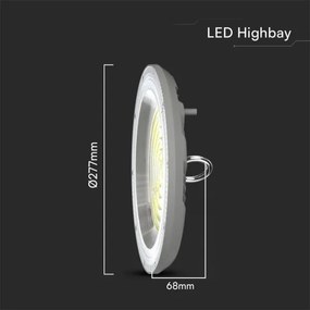LED Priemyselné svietidlo High Bay LED/150W/230V 3000/4000/6500K IP65 ø 27,7 cm