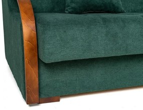 Sedacia súprava Lux 3+1+1 - jednofarebná, sivá (Kronos 22/natur)
