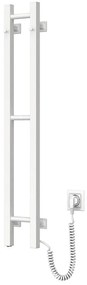 Navin Elektrický sušiak na uteráky SILOUETTE 187W/230V 101,1 cm IP44 biely pravý hranatý 12-017050-0110