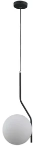 Italux PND-3300-1-BK - Luster na lanku CARIMI 1xE27/5W/230V čierna IT0491