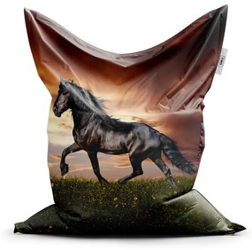 Sablio Sedací vak Frišský kôň - 200x140 cm