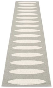 Sivý vnútorný a vonkajší behúň 70x300 cm Ella Warm Grey – Pappelina