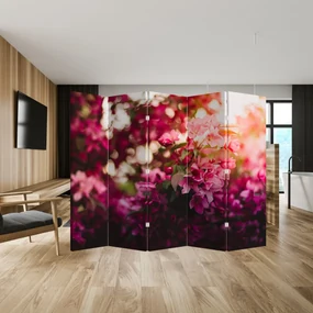 Paraván - Kvet rozkvitnutého kríku (210x170 cm)