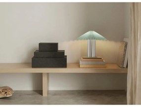 Antracitové úložné boxy v súprave 2 ks s vekom/dekoratívne z umelej kože 40x30x11 cm Sahla – Blomus