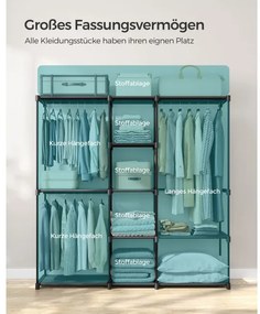 Otvorená šatníková skriňa RYG037B02