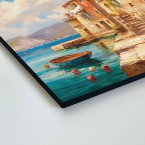 DUBLEZ | Drevený obraz - Malebné pobrežie