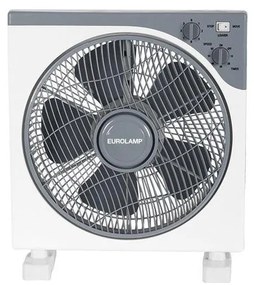 Eurolamp Podlahový ventilátor 45W/230V pr. 37 cm bielo-sivý 300-21000