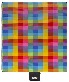 Pikniková deka 200 x 250 cm NILS Camp NC2221 - kocky