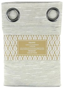 Záves na prechodkách Frappe 135x250 natural Merkury Home