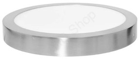 SMD kruh prisadený 17,5cm, 12W, 4100K, IP20, 880Lm, chrom