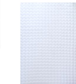 Ayyildiz, Behúň Ambiance 5110 White, 80x250, biela, obývacia izba