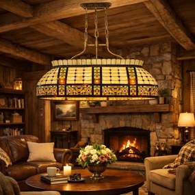 Luster do obývačky - hotela - reštaurácie Tiffany 115*34*141