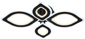 LED Stmievateľný prisadený luster LED/95W/230V 3000-6500K + diaľkové ovládanie