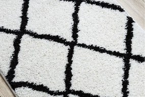 Koberec/behúň BERBER CROSS biely