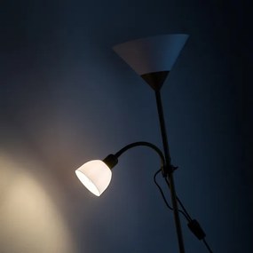 Brilagi - Stojacia lampa ARIANA 1xE27/100W/230V + 1xE14/25W zlatá