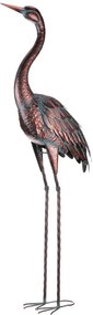 Volavka 122 cm - kovová zahradná dekorácia