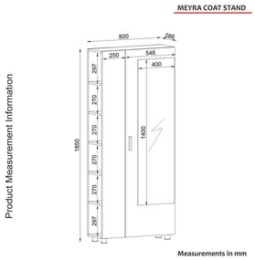 Predsieňová zostava Meyra White