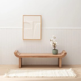 Krémový jutový behúň 70x170 cm Altea – Ixia