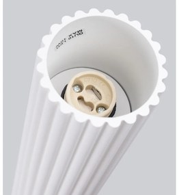 Biele bodové svietidlo Gleam – Sollux