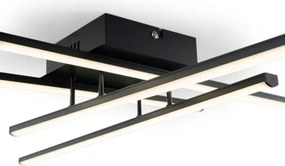 Brilagi - LED stropné svietidlo STRIPES LED/37W/230V čierne