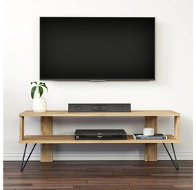 TV stolík/skrinka Dual (dub). Vlastná spoľahlivá doprava až k Vám domov. 1107983