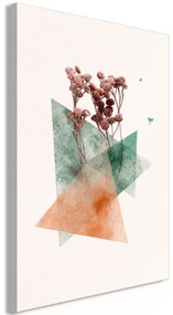 Artgeist Obraz - Modernist Flower (1 Part) Vertical Veľkosť: 20x30, Verzia: Na talianskom plátne