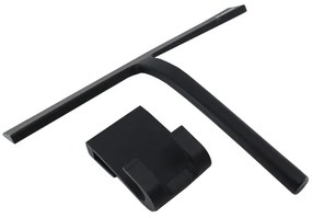 Mereo Mereo, Stierka na sklo silikónová, š. 280 mm, s držiakom, čierna, MER-CK20