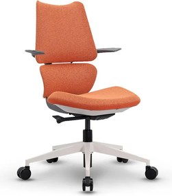 Ergonomická detská stolička MOSH Airflow 396 – oranžová