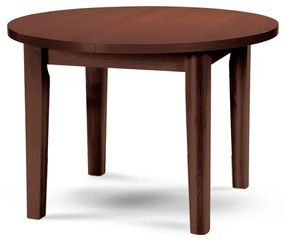 Stima okrúhly drevený jedálenský stôl FIT 95 Rozklad: + 35 cm rozklad, Odtieň: Čerešňa, Rozmer: Ø 95 cm