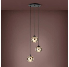 Eglo 39685 - Luster na lanku LEMORIETA 3xE27/40W/230V