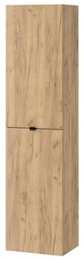 Cersanit S598-049-DSM - Závesná kúpeľňová skrinka MALIKA 160x40 cm dub