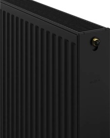 Mexen CV22, panelový radiátor 900 x 1100 mm, spodné pripojenie, 2513 W, čierna, W622-090-110-70