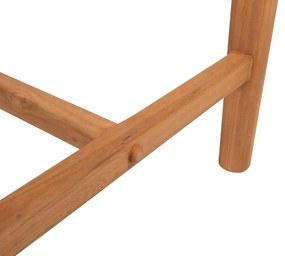 Liam teakový jedálenský stôl s keramickou doskou 220x75 cm