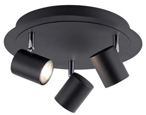 Leuchten Direkt 11943-13 - LED Bodové svietidlo TARIK 3xGU10/5W/230V antracit